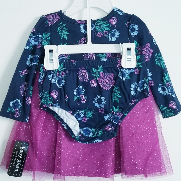 Baby Girl Outfit Tutu Skirt Dress and Bottom Set NEW Size 3-6 Months - Picture 7 of 10